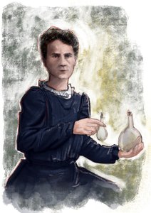 キュリー夫人 作： Alessandro Lonati