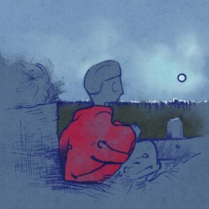 戦車に乗って草原を渡るエグルスカの肖像（イラスト）