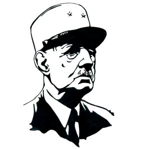 シャルル・ド・ゴール将軍の肖像 (1890-1970)