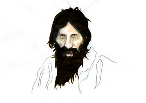 Retrato de Grigori Yefimovich Rasputin (Rasputin 作： Alessandro Lonati