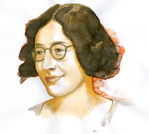 シモーヌ・ヴェイユ (1909-1943)、フランスの哲学者の肖像 作： アレッサンドロ・ロナティ