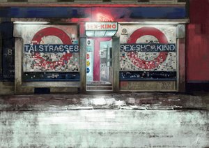 Sex Kino In St. Pauli Hamburgo, 2023 (ilustração)