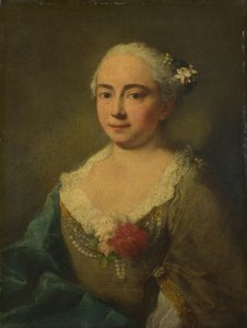カテリーナペンザ、1760年頃 作： Alessandro Longhi