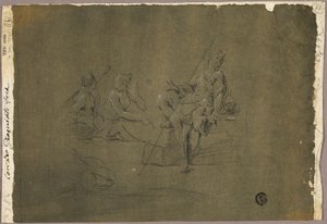 放蕩息子の帰還 作： Alessandro Magnasco