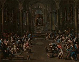シナゴーグ 作： Alessandro Magnasco