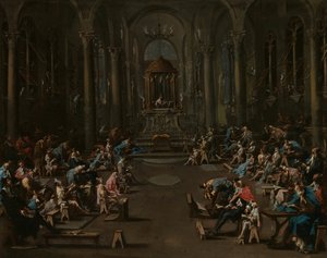 シナゴーグ、172535。 作： Alessandro Magnasco