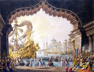 エジプトの十字軍 作： Alessandro Sanquirico