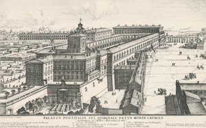 アレッサンドロ・スペッキ（1668-1729）によるドローイングとエングレーヴィング。 作： Alessandro Specchi