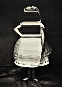 少女、2020年（ミクストメディア） 作： Alex Caminker