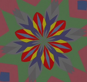 Untitled,2019,(mixed media) 作： Alex Caminker
