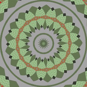 ARABESQUE #1,2019,(デジタル) 作： Alex Caminker
