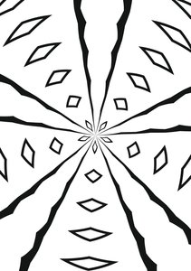 アラベスク #26,2019,(ミクストメディア) 作： Alex Caminker