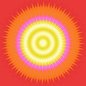 bursts in the sun,2019,(mixed media) 作： Alex Caminker