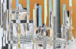 fabric II,2019,(コラージュ) 作： Alex Caminker
