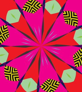flowers #1,2019,(ミクストメディア) 作： Alex Caminker