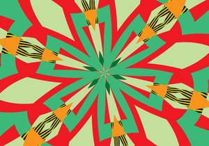 flowers #29,2019,(ミクストメディア) 作： Alex Caminker
