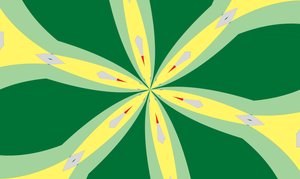 flowers #30,2019,(ミクストメディア) 作： Alex Caminker