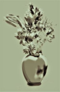 green still life,2019,(ミクストメディア)