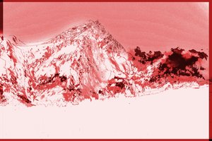 山,2019,(ミクストメディア) 作： Alex Caminker