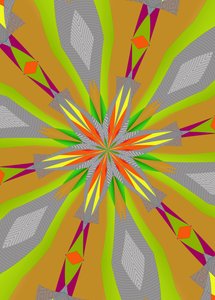 オーナメント #112,(ミクストメディア) 作： Alex Caminker