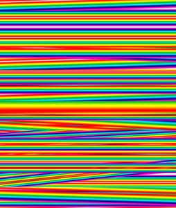 rainbow magnet field.2017,(gradient) 作： Alex Caminker