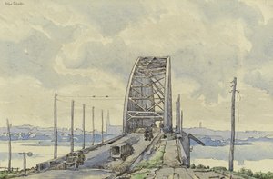 ナイメーヘン橋（オランダ 作： Alex Colville