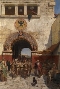 ヴォルテッラ、エトルリアの門 作： Alexander Alexandrovich Svedomsky