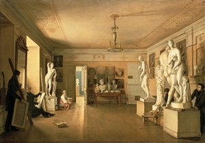 アーティストアレクセイヴェネツィアノフ（1780-1847）1827年のアトリエ