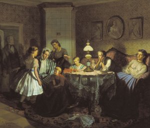 祖母のおとぎ話、1866 作： Alexander Andreyevich Krasnoselsky