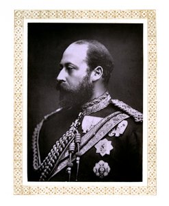 プリンスオブウェールズ、c1888。 作： Alexander Bassano