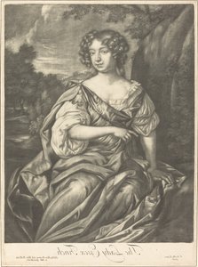 レディ・エセックス・フィンチ 作： Alexander Browne after Sir Peter Lely
