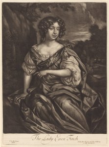 レディ・エセックス・フィンチ 作： Alexander Browne after Sir Peter Lely