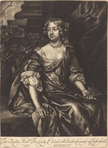 チェスターフィールド伯爵夫人、エリザベス・バトラー夫人 作： Alexander Browne after Sir Peter Lely