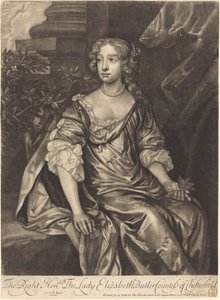 チェスターフィールド伯爵夫人、エリザベス・バトラー夫人 作： Alexander Browne after Sir Peter Lely