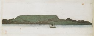 追加 MS 15507 f.13 エンデバー、ティエラ デル フエゴ沖 作： Alexander Buchan
