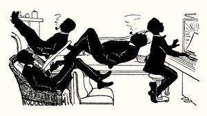 We Three and Troddlesのイラスト（リトグラフ） 作： Alexander Carruthers Gould