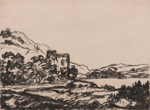 風景の中の城 作： アレクサンダー・コゼンス