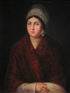 ヴァシリサ コジナ、1813 年 作： Alexander F. Smirnov