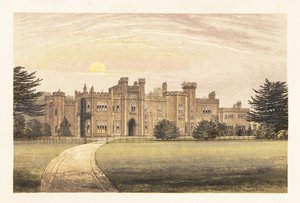イギリス、ヘレフォードシャー、ガーンストーン。 、1880年（彫刻）