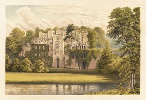 ガイズクリフ、ウォリックシャー、イギリス。 、1880年（彫刻） 作： Alexander Francis (after) Lydon