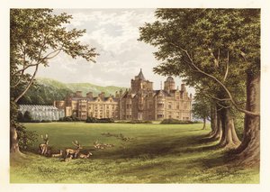 ホルカー ホール、ランカシャー、イギリス。 、1880年（彫刻） 作： Alexander Francis (after) Lydon