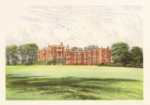 イギリス、ヨークシャー、テンプル・ニューサム。 、1880年（彫刻） 作： Alexander Francis (after) Lydon