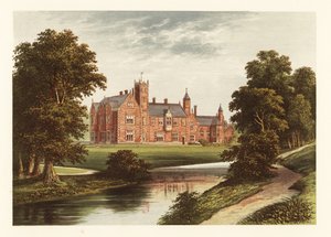 茂みの小修道院、ヨークシャー、イングランド。 、1880年（彫刻） 作： Alexander Francis (after) Lydon