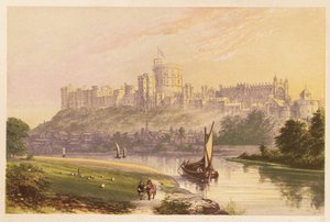 ウィンザー城、バークシャー、イギリス。 1880年（彫刻） 作： Alexander Francis (after) Lydon