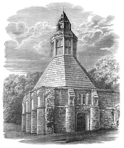 アボッツキッチン、グラストンベリー修道院、c1880、1897 作： Alexander Francis Lydon