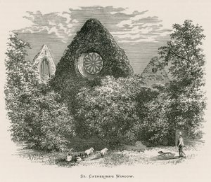 ドライバーグ修道院、セントキャサリンの窓 作： Alexander Francis Lydon
