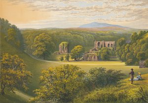 ファーネス修道院、c1880、1897 作： Alexander Francis Lydon