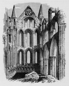 ノーストランセプト、ウィットビー修道院、c1880、1897 作： Alexander Francis Lydon
