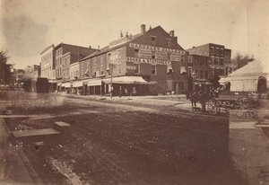 ガードナーのギャラリー、7th ストリートと D ストリート、ワシントン D.C.、1864 年。 作： Alexander Gardner