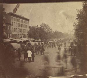 [グランド アーミー レビュー、ワシントン D.C.]、1865 年 5 月。 作： Alexander Gardner